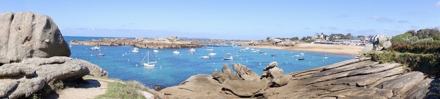 Around Trégastel in Brittany/France