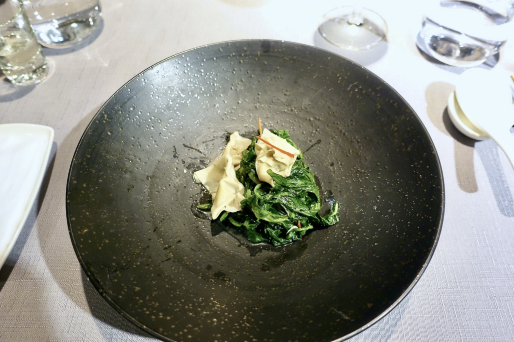 vegetable tofu skin KEN CAN by Ken Chan Sun Moon Lake/Taiwan fish maw soup at KEN CAN by Ken Chan Sun Moon Lake/Taiwan